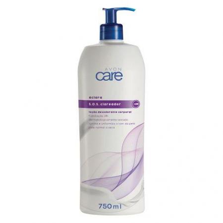 Clareador Loção Desodorante Corporal Avon Care - 750ml